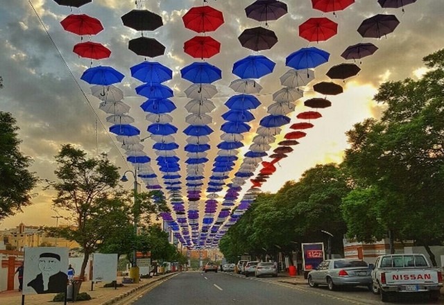 شارع المظلات