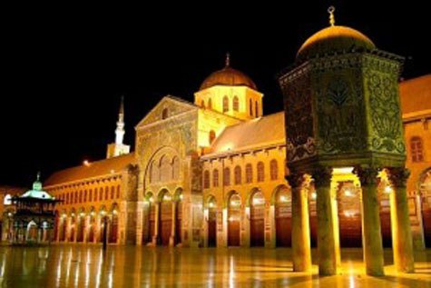 المسجد الاموي وتاريخه العريق